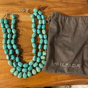 Silpada Turquoise Stone Necklace